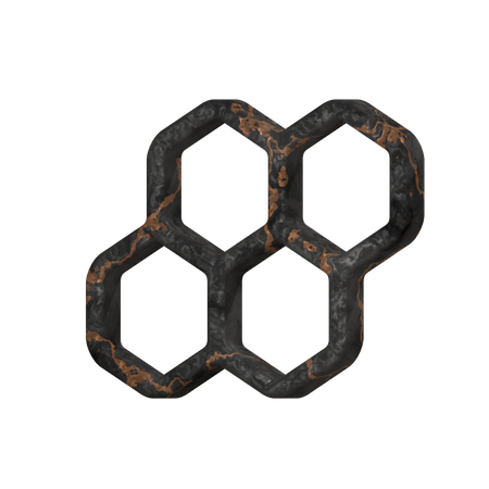 Honey Comb  3D Icon
