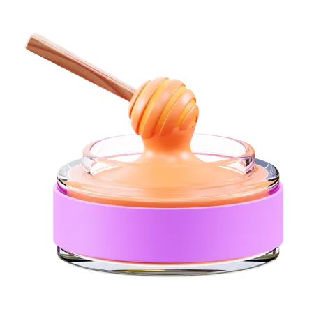 Honey Cream  3D Icon