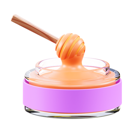 Honey Cream  3D Icon
