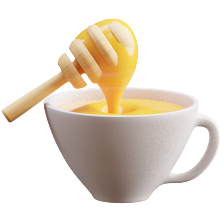 Honey Cup  3D Icon