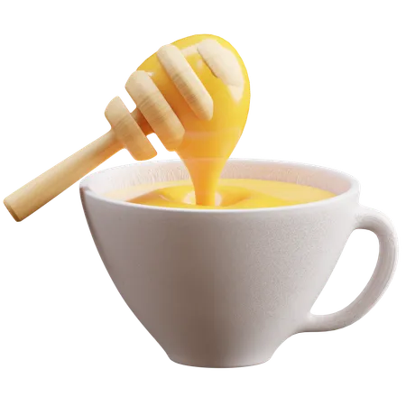 Honey Cup  3D Icon