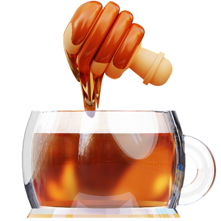 Honey Cup  3D Icon