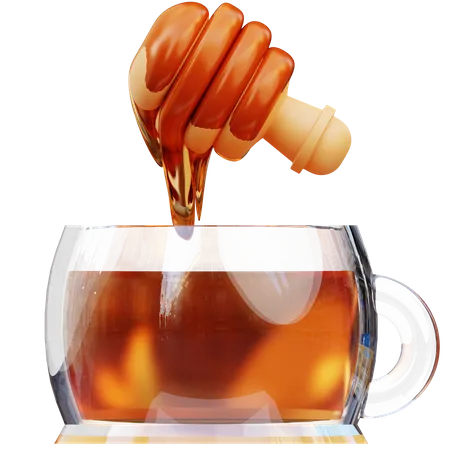 Honey Cup 3D Icon