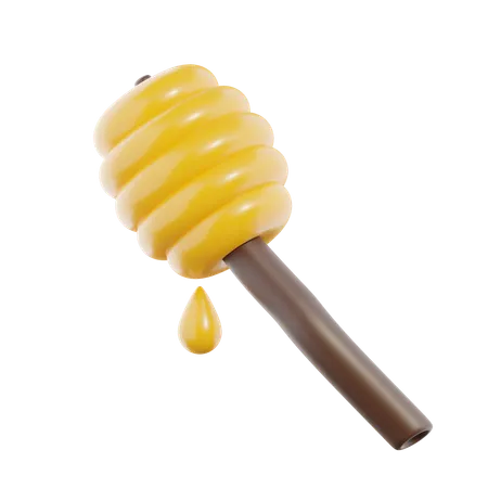 Honey dipper  3D Icon