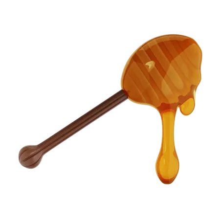 Honey Dipper  3D Icon