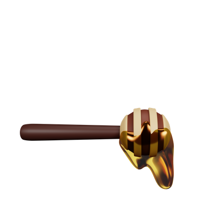 Honey Dipper  3D Icon