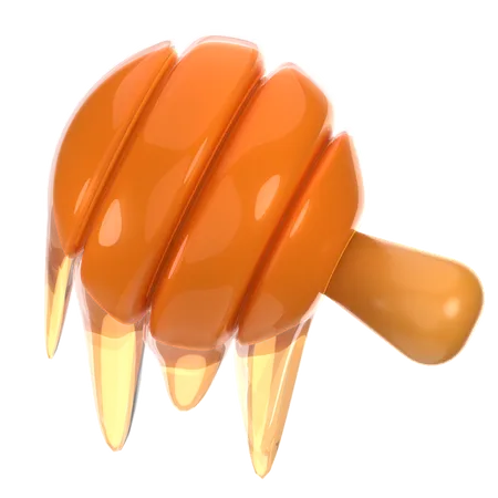 Honey Dipper  3D Icon