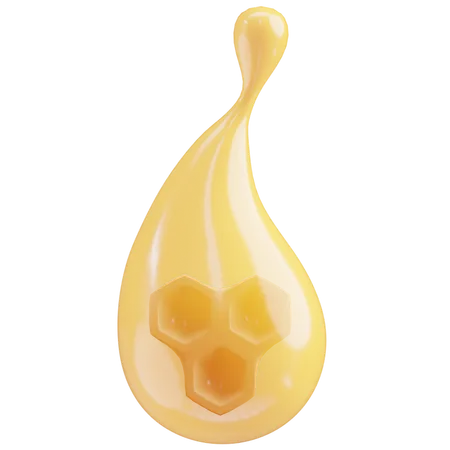 Honey Drop  3D Icon