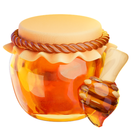 Honey Jar  3D Icon