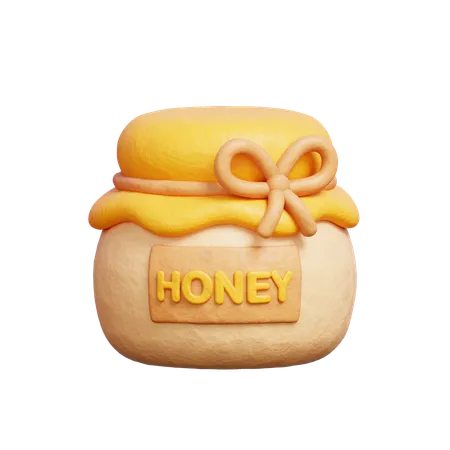 Honey Jar  3D Icon