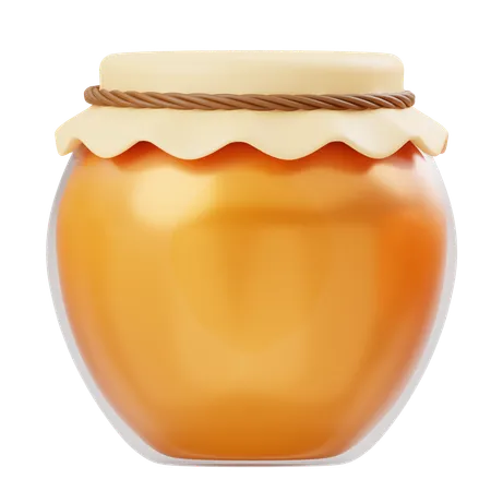 Honey Jar  3D Icon