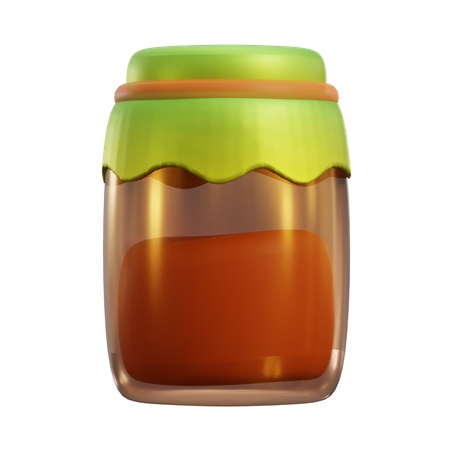 Honey Jar  3D Icon