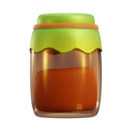 Honey Jar  3D Icon