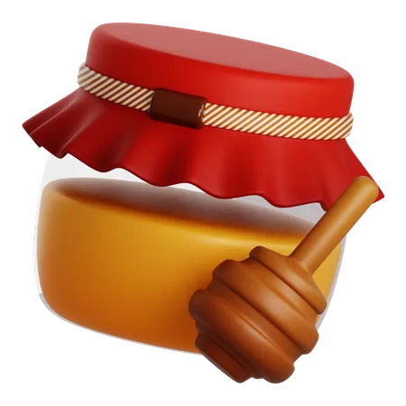 HONEY JAR  3D Icon