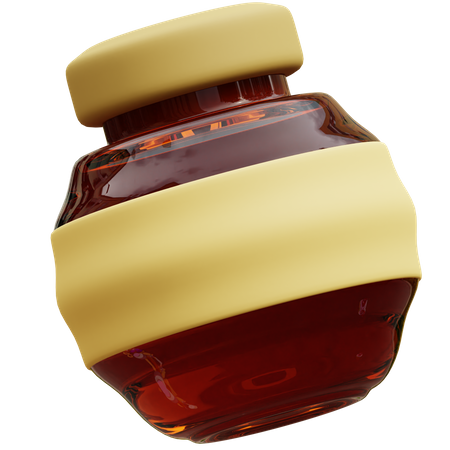 Honey Jar  3D Icon