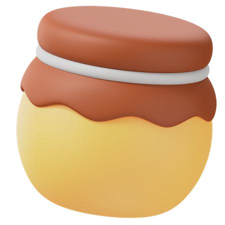 Honey Jar  3D Icon