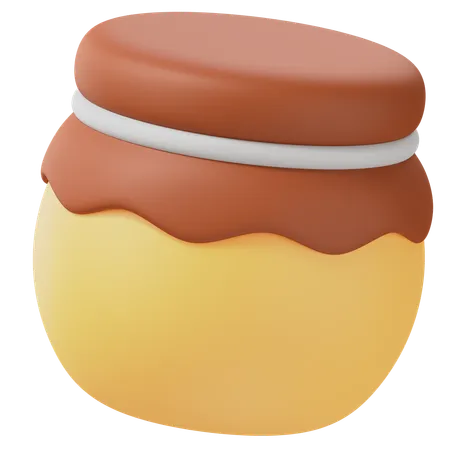 Honey Jar  3D Icon