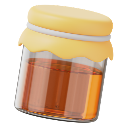 Honey Jar  3D Icon