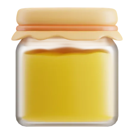 Honey Jar  3D Icon