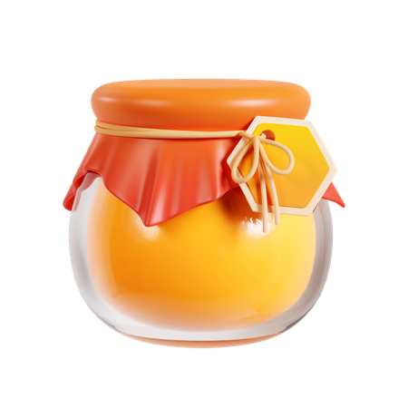 Honey Jar  3D Icon