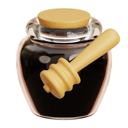 Honey Jar  3D Icon