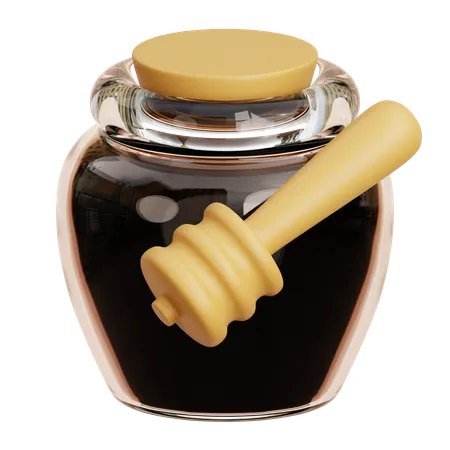 Honey Jar  3D Icon