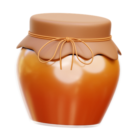 Honey Jar  3D Icon