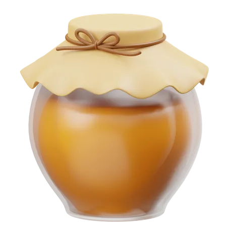 Honey Jar  3D Icon