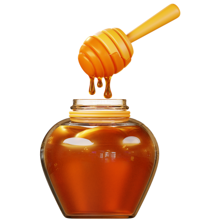 Honey Jar  3D Icon