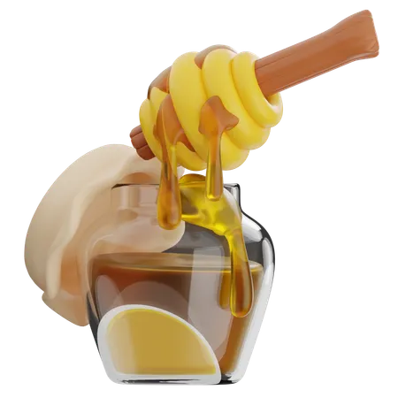 Honey Jar  3D Icon