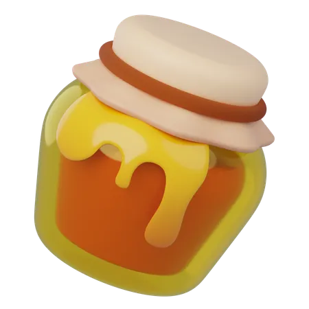 Honey Jar  3D Icon