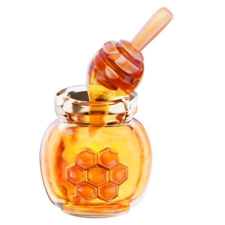 Honey Jar  3D Icon