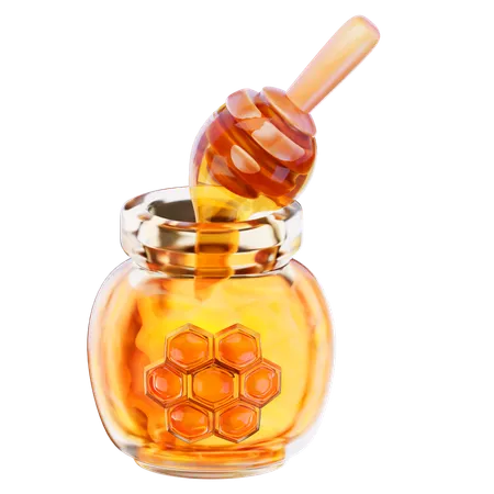 Honey Jar  3D Icon