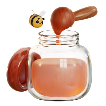 Honey Jar  3D Icon