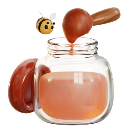 Honey Jar  3D Icon