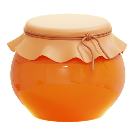 HONEY JAR  3D Icon