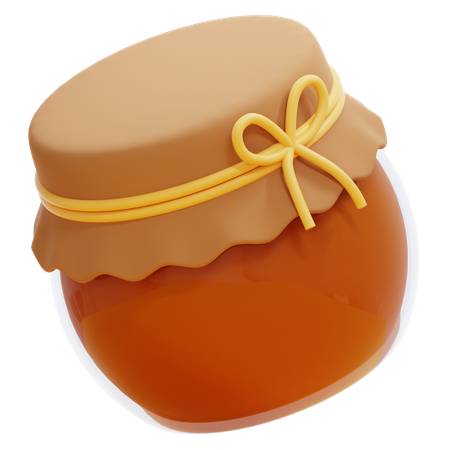 Honey Jar  3D Icon