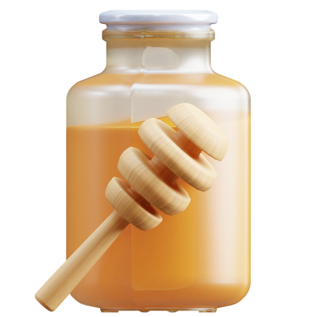 Honey Jar  3D Icon