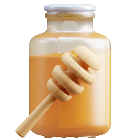 Honey Jar  3D Icon