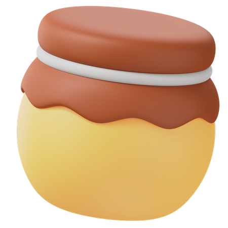 Honey Jar  3D Icon