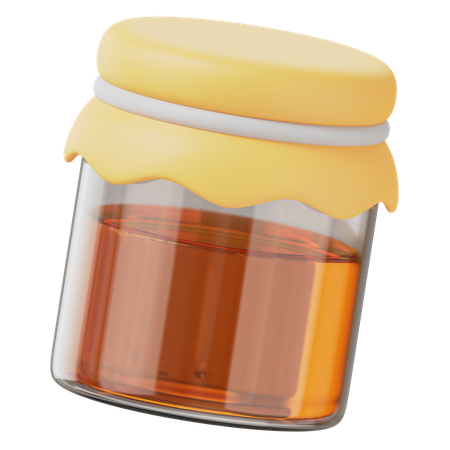 Honey Jar  3D Icon