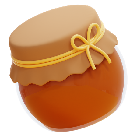 Honey Jar  3D Icon