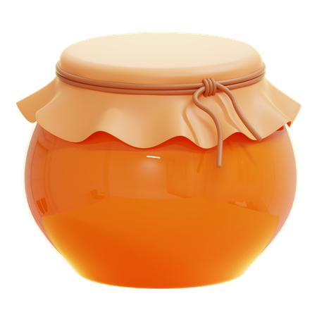 HONEY JAR  3D Icon