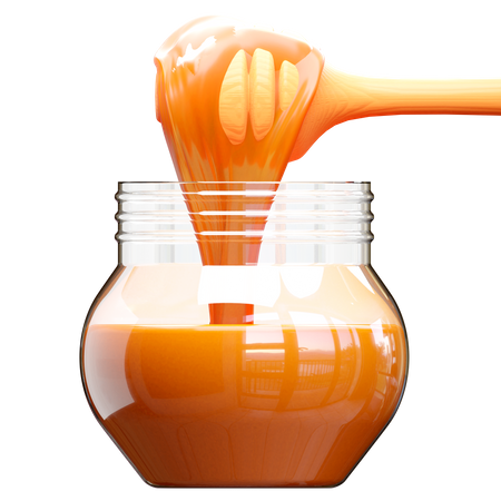 Honey Jar  3D Icon