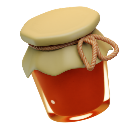 Honey Jar  3D Icon