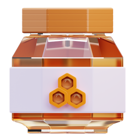 Honey Jar  3D Icon