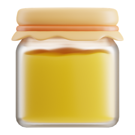 Honey Jar  3D Icon
