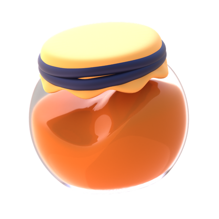 Honey Jar  3D Icon