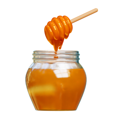 Honey Jar  3D Icon