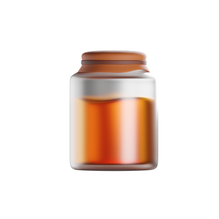 Honey Jar  3D Icon
